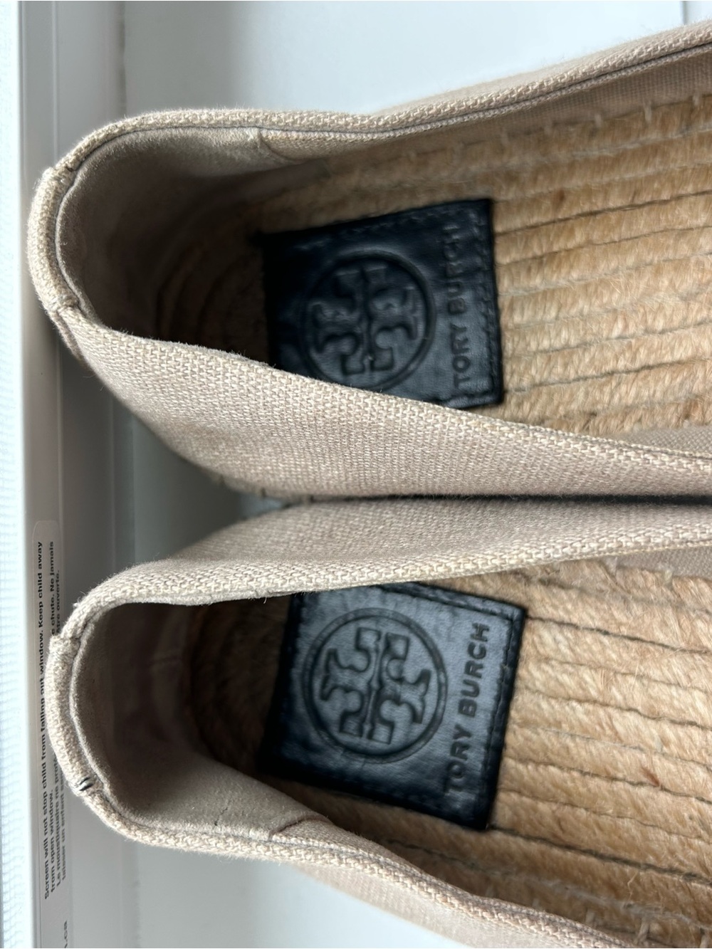 Tory Burch Espadrille Flats women’s size 7 - Picture 7 of 8